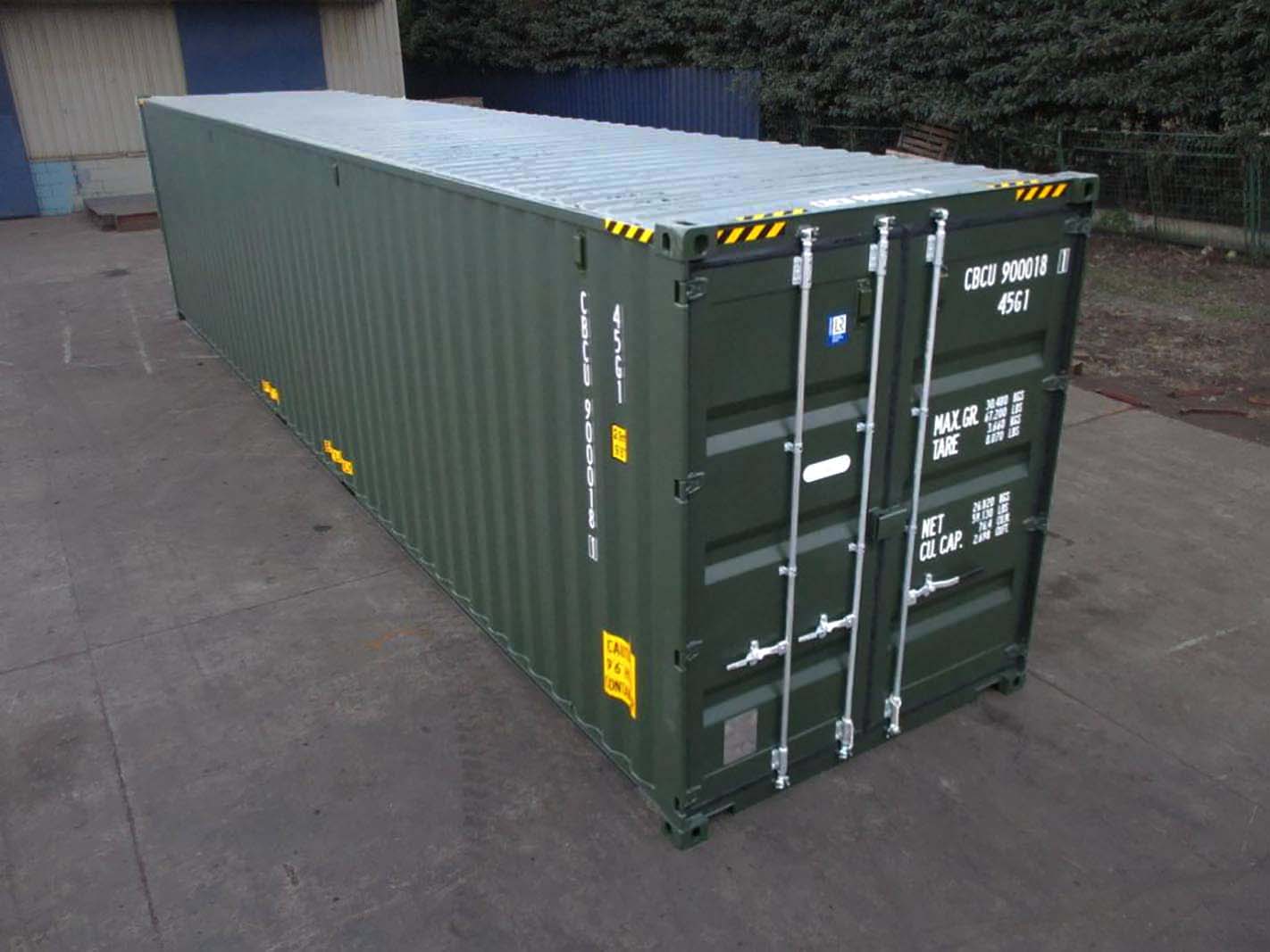 NEW - 40 Foot High Cube General Purpose Shipping Container