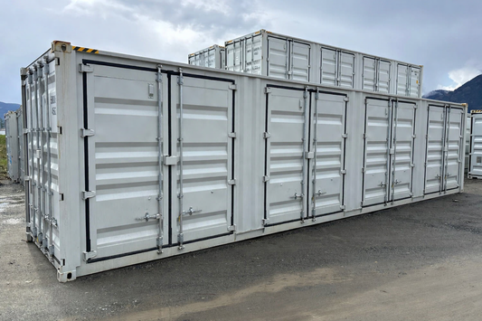 40 Foot Side Door Shipping Container (4 Doors)