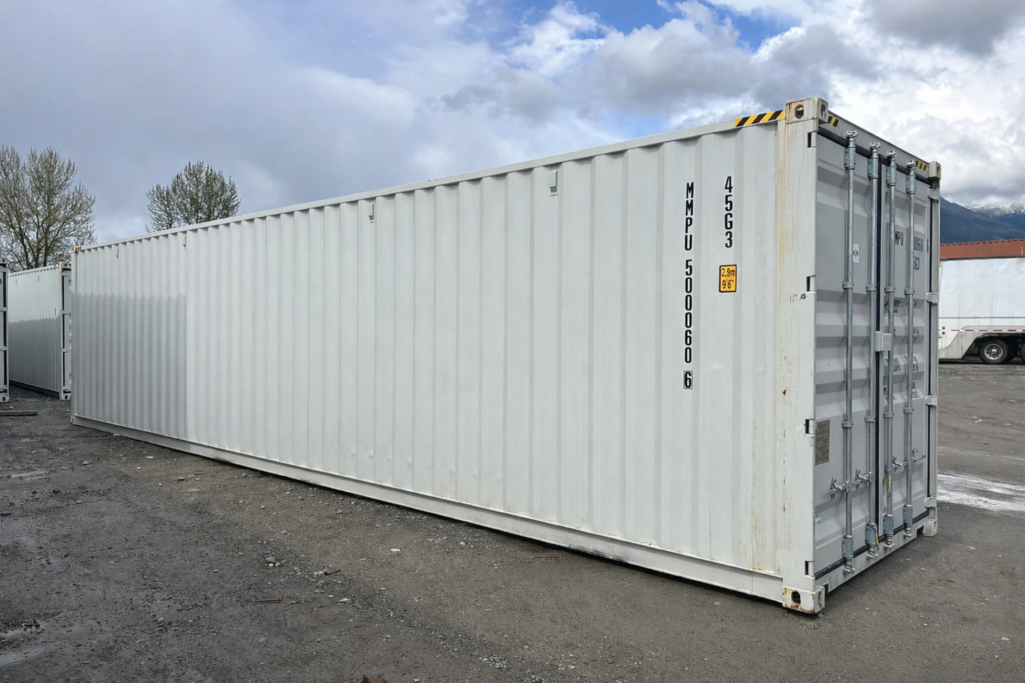 40 Foot Side Door Shipping Container (4 Doors)